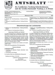 Amtsblatt des Landkreises Neuburg-Schrobenhausen